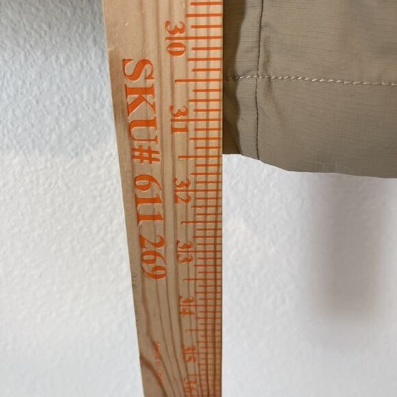 North Face Pants Mens 38 Khaki Convertible Hiking Outdoor Zip Off Nylon Regular - Picture 5 of 16